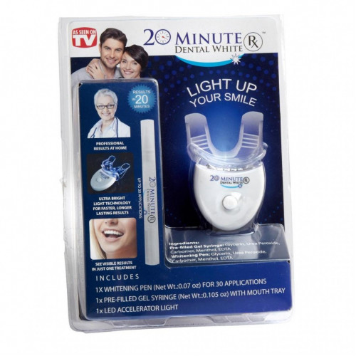 Система для отбеливания "Light Up Your Smile 20 Minute Dental White"