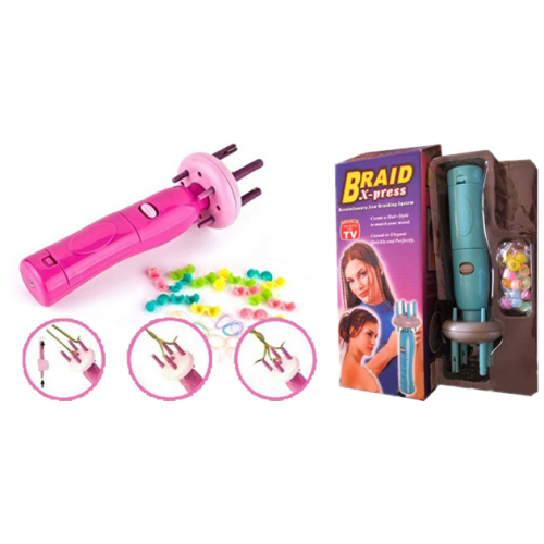 Инструмент для плетения косичек "Braid X-press"